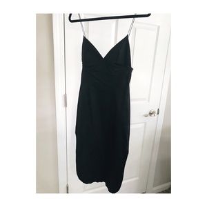FREE PEOPLE - MLM Label - Black Midi Dress